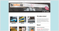 Desktop Screenshot of beletteron.nl